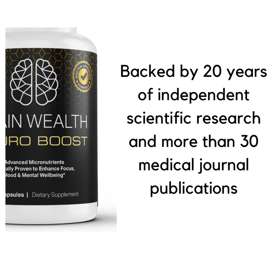 Brainwealth NeuroBoost - Advanced Brain Micronutrients