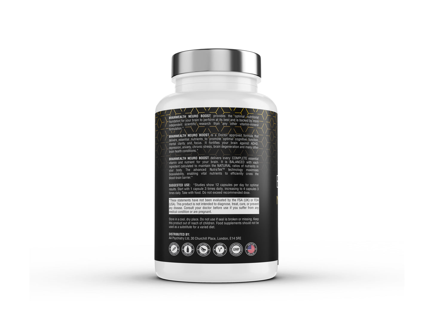 Brainwealth NeuroBoost - Advanced Brain Micronutrients